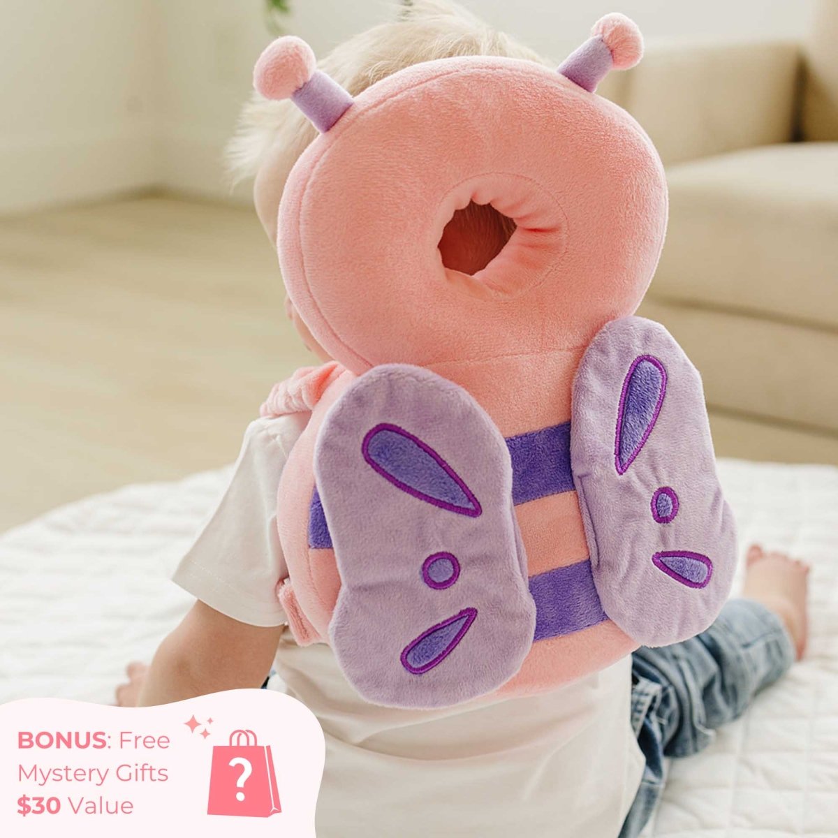 BabiGuard Head Protector - Butterfly
